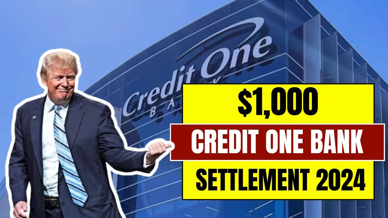 Credit One Bank Settlement