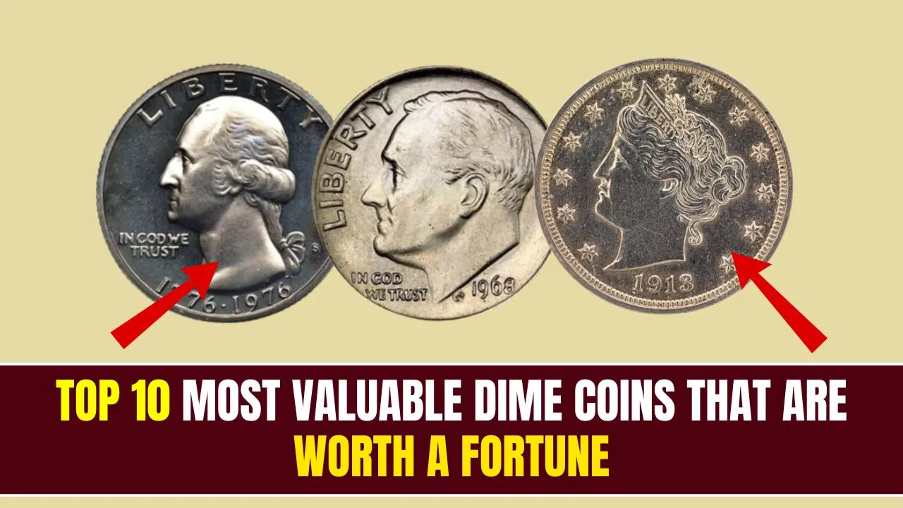 Top 10 Most Valuable Dime Coins