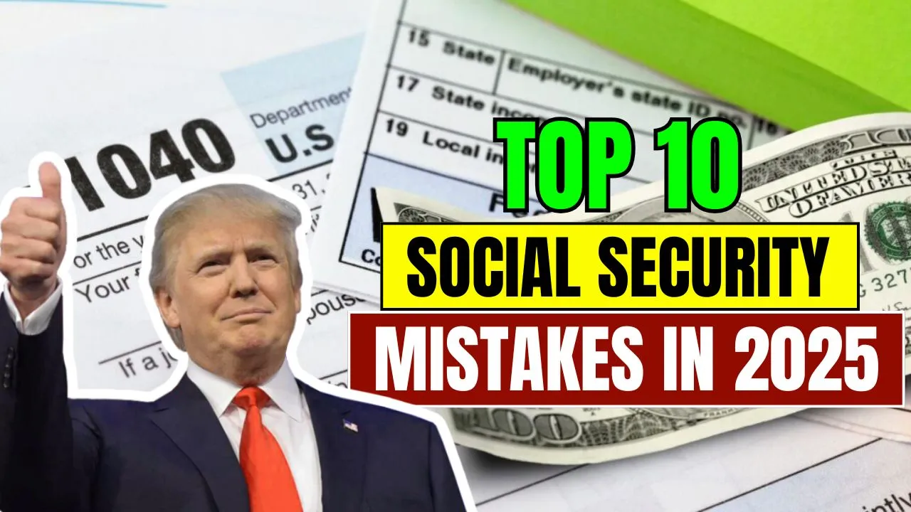 Top 10 Social Security Mistakes in 2025