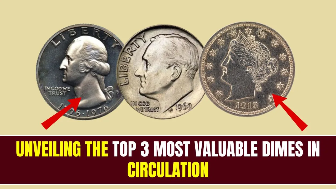 Unveiling the Top 3 Most Valuable Dimes in Circulation